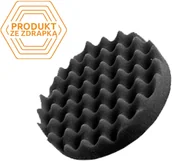 Akcesoria do mycia samochodu - Honey Combination Honey Hills - bardzo miękki pad polerski, karbowany, czarny 150mm - miniaturka - grafika 1