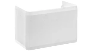 Kopos Pokrywa łącząca EKD 80x40mm biała 8502 8502 - Kanały kablowe - miniaturka - grafika 1