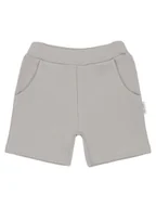 Spodenki damskie - Chłopięce spodenki szorty szare Nicol,r.110 - miniaturka - grafika 1