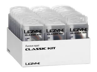 LEZYNE zestaw naprawczy Classic klej montażowy, wyświetlacz 7 CC, 6 okrągłe 2 owalne schlauchflicken, 1 anrauer zestawy narzędzi, przezroczysty, 24 szt. 1-PK-CLKIT-V1BOX - Narzędzia rowerowe - miniaturka - grafika 2