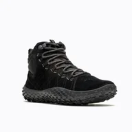 Buty trekkingowe damskie - Buty damskie Merrell Wrapt Mid Wp Rozmiar butów (UE): 40,5 / Kolor: czarny - miniaturka - grafika 1