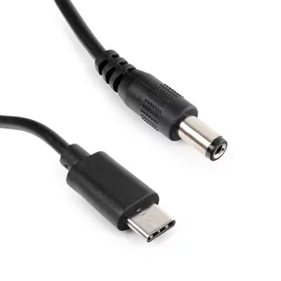 Kabel adapter zasilania USB-C na DC 2.5/5.5 100cm - Wzmacniacze antenowe - miniaturka - grafika 1
