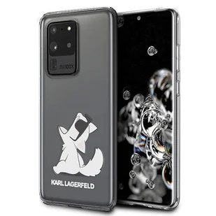 Karl Lagerfeld Etui Choupette Galaxy S20 Ultra, przezroczyste 3700740473795 - Etui i futerały do telefonów - miniaturka - grafika 1