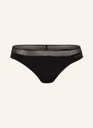 Majtki damskie - Calvin Klein Stringi Seductive Comfort schwarz - miniaturka - grafika 1