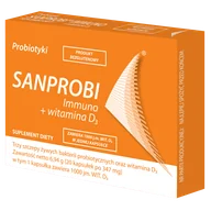 Układ pokarmowy - SanProbi Immuno + witamina D3, 20 kapsułek - miniaturka - grafika 1