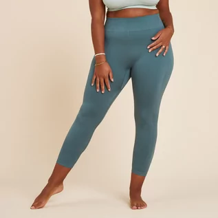 Spodnie sportowe damskie - Legginsy do jogi damskie Kimjaly 7/8 hot yoga - grafika 1