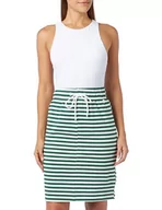 Spódnice - bridgeport Spódnica damska, Zielony biały, S - miniaturka - grafika 1