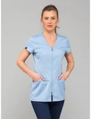 Odzież medyczna - Bluza medyczna ELDAN LILY rękaw KRÓTKI - miniaturka - grafika 1