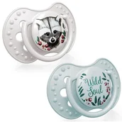 Smoczki uspokajające - Lovi Lovi Dynamiczny smoczek uspokajający 3-6 m-ce Wild Soul Boy - 2 szt. - miniaturka - grafika 1