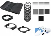 Filtry fotograficzne - Massa Filtr Zestaw typu COKIN 25w1 Filtry Szare ND + Etui + 2x Uchwyt + Osłona + Zestaw czyszczący SB5002 - miniaturka - grafika 1