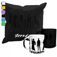 Gadżety dla niej i dla niego - ZESTAW KUBEK MAGICZNY + POSZEWKA Z PODUSZKĄ- STAR WARS PREZENT + IMIĘ - miniaturka - grafika 1