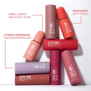 3INA 3INA The No-Rules Stick Light Brown 5.0 g - Rozświetlacze do twarzy i ciała - miniaturka - grafika 8