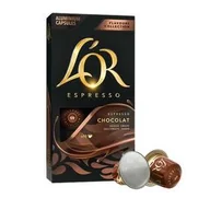 Kawa w kapsułkach i saszetkach - Kapsułki do espresso L'or Espresso Chocolate 10 ks - miniaturka - grafika 1