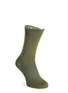 Skarpetki kolarskie - Skarpety rowerowe POC Lithe MTB Sock Mid - epidote green - miniaturka - grafika 1