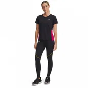 Legginsy - Damskie legginsy do biegania Under Armour UA Trail Run Tight - czarne - miniaturka - grafika 1