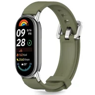 Akcesoria do smartwatchy - Pasek TECH-PROTECT IconBand Classic do Xiaomi Smart Band 8/9/10/NFC Ciemnozielony - miniaturka - grafika 1