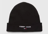 Czapki damskie - Tommy Hilfiger Czapka AM0AM10395 one size TJM Sport Beanie - miniaturka - grafika 1