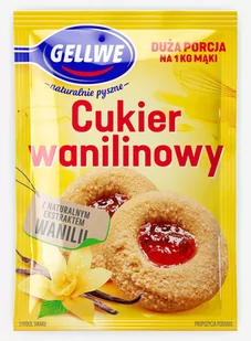 Gellwe GEL.CUKIER WANILINOWY 15G zakupy dla domu i biura 64452055 - Dodatki do ciast w proszku - miniaturka - grafika 1