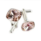 Spinki do mankietów i krawatów - Spinki do mankietów Olivier (Vintage Rose) - miniaturka - grafika 1