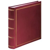 Albumy fotograficzne - Album HAMA London Jumbo Bordowy (80 stron) - miniaturka - grafika 1