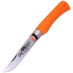 Nóż składany Antonini Old Bear Laminated Orange, Satin Stainless (9307/23_MOK) - Noże - miniaturka - grafika 6