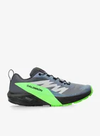 Buty sportowe damskie - Buty trailowe Salomon Sense Ride 5 GTX - flint/black/green - miniaturka - grafika 1