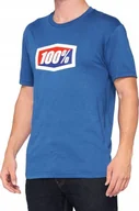 Koszulki męskie - 100% T-shirt 100% OFFICIAL krótki rękaw blue roz. M NEW - miniaturka - grafika 1