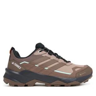 Trekkingi adidas Terrex Skychaser AX5 GORE-TEX JH7806 Brązowy - Buty trekkingowe damskie - miniaturka - grafika 1