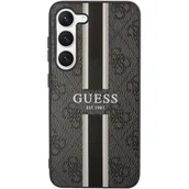 Etui i futerały do telefonów - Guess GUHCS23SP4RPSK S23 S911 czarny/black hardcase 4G Printed Stripe - miniaturka - grafika 1