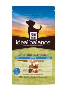 Hills Ideal Balance Puppy kurczak 12 kg - Sucha karma dla psów - miniaturka - grafika 1