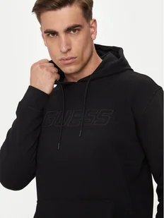Guess Bluza Aldwin Z4YQ12 KAIJ1 Czarny Regular Fit - Bluzy męskie - miniaturka - grafika 1