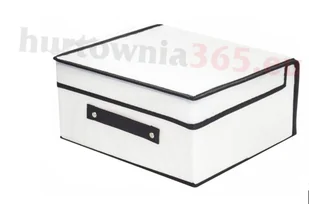 Organizer Biały Z Rączką I Obwódką (Czarna) Nice Life - Meble modułowe i akcesoria - miniaturka - grafika 1