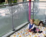 Zabezpieczenia dla dzieci - Reer Siatka zabezpieczająca balustradę, RE71743 - miniaturka - grafika 1