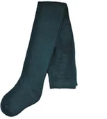 Rajstopy dziecięce - Bawełniane rajstopy dla dziewczynki Noviti RB001-G-04 Butelkowa Zieleń - miniaturka - grafika 1