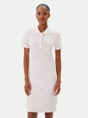 Sukienki - Tommy Hilfiger Sukienka codzienna WW0WW43228 Różowy Slim Fit - miniaturka - grafika 1