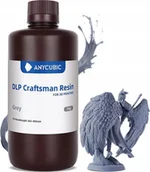Filamenty i akcesoria do drukarek 3D - Anycubic Żywica Uv DLP Craftsman Grey 1 kg - miniaturka - grafika 1