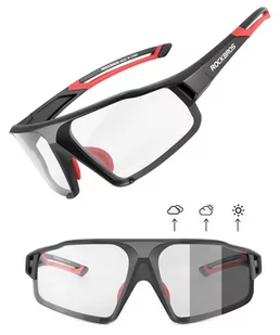 Rowerowe Okulary Przeciwsłoneczne Fotochrom Filtry - Okulary sportowe - miniaturka - grafika 1