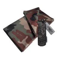 Odzież taktyczna i umundurowanie - Ręcznik Haasta Mikrofibra US Woodland 150/65 - miniaturka - grafika 1