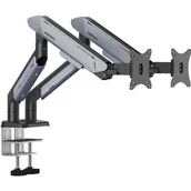 Uchwyty do monitorów - Uchwyt do monitora ANDA SEAT Stealth Pro II Duo 17-42 cali Szary - miniaturka - grafika 1