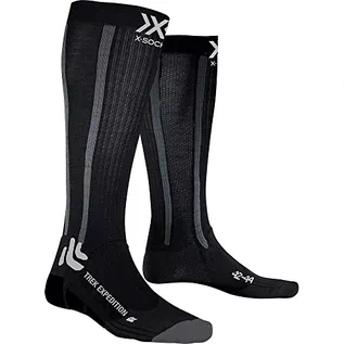 Skarpetki damskie - X-socks męskie skarpety do wyprawy Trek Opal Black/Dolomite Grey Melange Size: 39-41 XS-TS11S19U - grafika 1