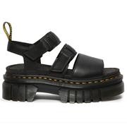 Glany damskie - Sandały Dr Martens Ricki Nappa Lux Leather 3-Strap Platform 27405001 - czarne - miniaturka - grafika 1