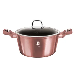 GARNEK GRANITOWY 20cm BERLINGER HAUS i-ROSE BH-6034 outlet - Garnki - miniaturka - grafika 1
