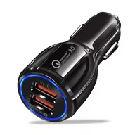 Ładowarki samochodowe - CALMEAN Car USB Charger - Czarny - miniaturka - grafika 1