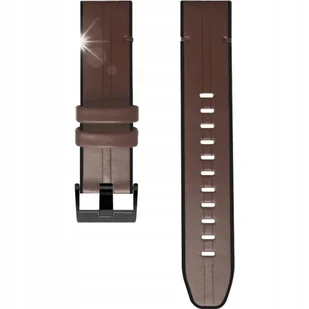 GUMOWO SKÓRZANY PASEK QUICKFIT DO GARMIN FENIX E / 5 / 6 / PRO / 7 / 8 47MM - Akcesoria do smartwatchy GUMOWO SKÓRZANY PASEK QUICKFIT DO GARMIN FENIX E / 5 / 6 / PRO / 7 / 8 47MM - Akcesoria do smartwatchy - miniaturka - grafika 1