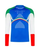 Koszulki sportowe męskie - Koszulka z półgolfem męska X-Bionic ENERGY ACCUMULATOR 4.0 PATRIOT ITALY - X-BIONIC - miniaturka - grafika 1