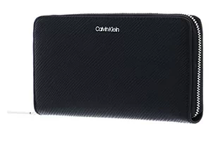 Calvin Klein Damski portfel z podwyższonym podwyższeniem ZA LG SAFF, Ck Black, jeden rozmiar - Portfele - miniaturka - grafika 1