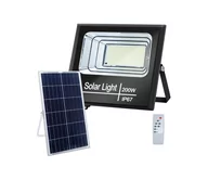 Lampy ogrodowe - Aigostar - LED Ściemnialny naświetlacz solarny LED/200W/3,2V IP67 + pilot - miniaturka - grafika 1