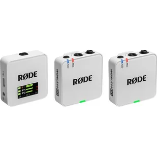System bezprzewodowy RODE Wireless Go III Biały - Mikrofony komputerowe - miniaturka - grafika 1