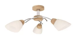 Spotlight Viletta Wood żyrandol sufitowy 3-punktowy 8141374 8141374 - Lampy sufitowe - miniaturka - grafika 1