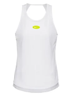 Nike Top sportowy w kolorze białym - Koszulki sportowe damskie - miniaturka - grafika 1